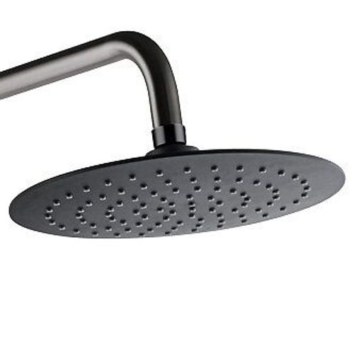 Kissy Colonne De Douche Façon Inox Et Noir Avec Thermostatique