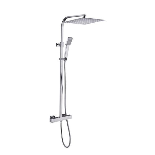 Quartos colonne de douche chromée avec thermostatique 300