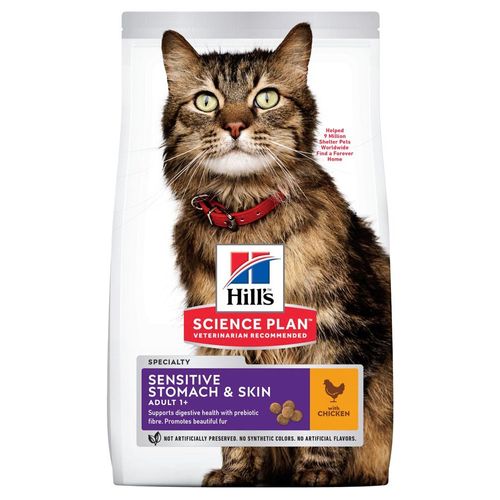 Aliment Chat Feline Adult Sensitive Poulet 7kg