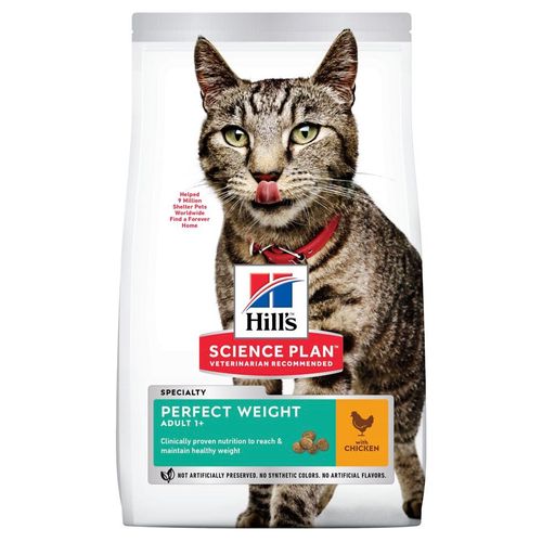 Aliment Chat Feline Adult Perfect Weight Poulet 2.5kg