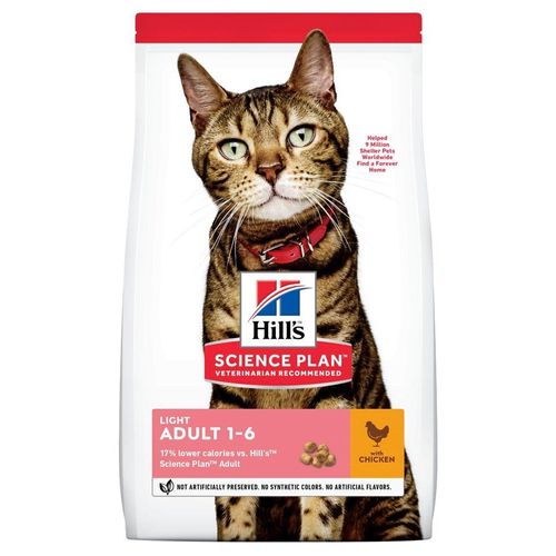 Aliment Chat Feline Adult Light Poulet 1.5kg