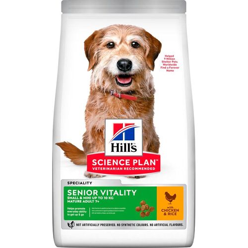 Aliment Chien Canine 7+ Senior Vital Small&mini 1.5kg