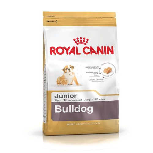 Croquettes Chien Puppy Bulldog Chiot Bouledogue Anglais 2-12 Mois 3kg