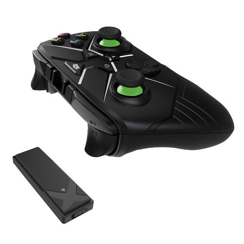 Noir - Manette De Jeu Steam Pc Sans Fil 2.4 Ghz Avec Double Vibration, Pièce De Rechange Pour Xbox One S