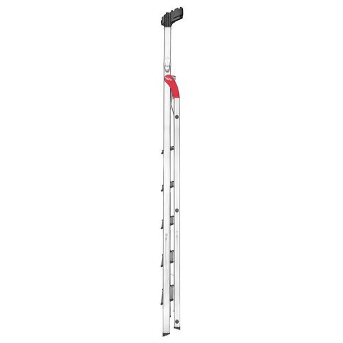 Escabeau sécurisé pliable en aluminium 6 marches ultra léger Hailo L60