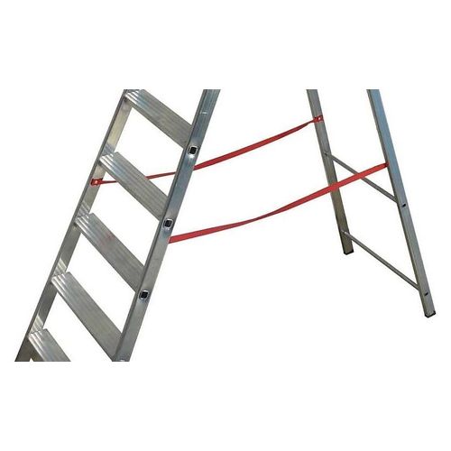 Escalux - Escabeau Alu 8 Marches Serties Haut. Travail 3,68 M - Escanorm