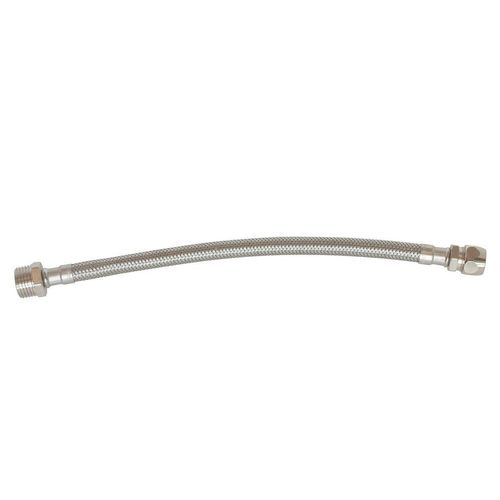 Flexible Sanitaire - Raccord Bicone Tube Cuivre Ø10 - Mâle 1/2" L: 300mm Dn8