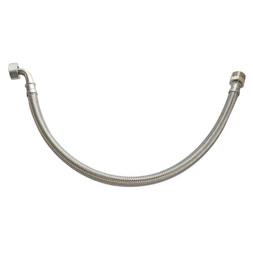 Flexible Sanitaire - Mâle 1/2" Et Écrou Tournant Coudé 1/2" - L = 500mm - Dn8