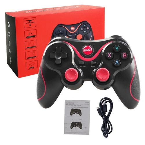 Manche De Jeu - Manette De Jeu T3 Usb 2.4g Sans Fil Bt Joystick, Contrôleur Pour Téléphone Portable Android/ Ios/ Ps3/ Pc/Switch, Plug And Play