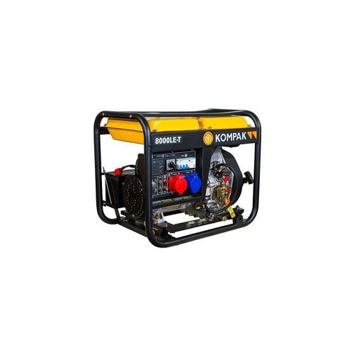 Kompak Groupe Électrogène 6400w Diesel 230v/400v Nt-8000le-t