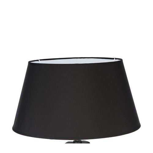 Lampadaire Tr?Pied En Bois Et Abat-Jour Noir H 145 Cm