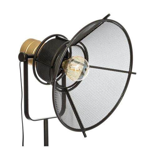 Lampadaire Tr?Pied  En M?Tal Noir H 149 Cm