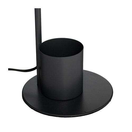 Lampe ? Poser En M?Tal Noir H 34 Cm
