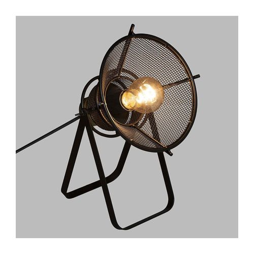 Lampe ? Poser En M?Tal Noir H 31 Cm