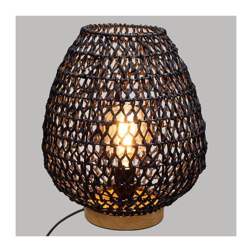 Lampe ? Poser En M?Tal Et Noir H 35.5 Cm