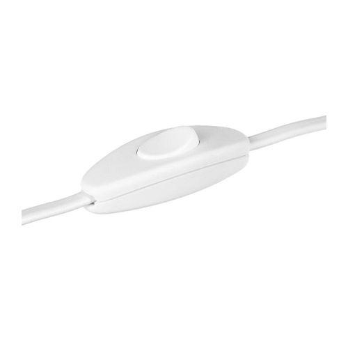 Lampe ? Poser Pied En Bambou Et Abat-Jour Blanc H 55 Cm