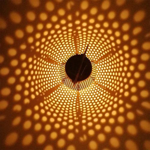 Lanterne Solaire D?Corative Doty Cuivre M?Tal H17cm