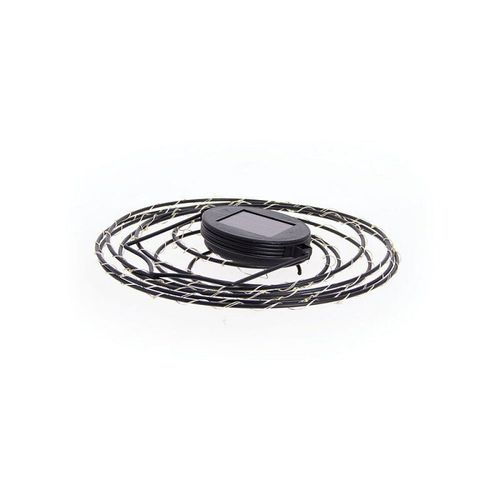 Lanterne Solaire Spirale Ip44 - M?Tal - Noir