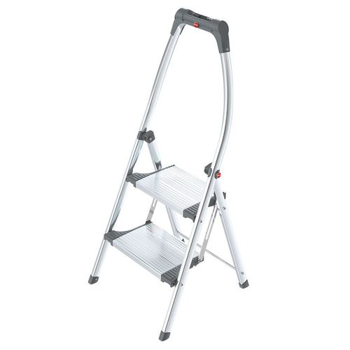 Marche pied 2 marches pliable en aluminium Hailo LivingStep Plus