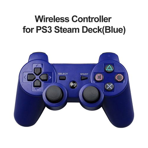 Bleu - Manette De Jeu Sans Fil Bluetooth Pour Sony Playstation 3, Manette Ps3, Manette De Jeu Pc Super Mince, Contrôle De Console De Jeu, 6 Axes