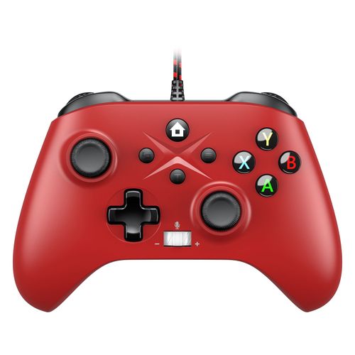 Rouge - Manette Filaire Pour Xbox Series X S, Manette De Jeu Vidéo, Manette De Jeu Pour Xbox One Et Pc Win7, 8, 10/11