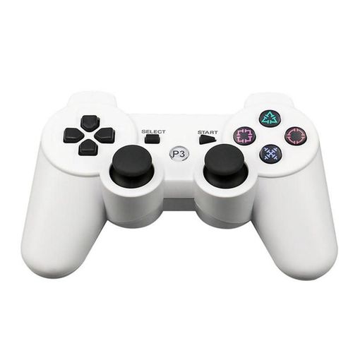 Blanc - Manette Sans Fil Compatible Bluetooth Pour Sony Ps3, Manette De Jeu Pour Play Station 3, Télécommande Joystick Pour Sony Playstation 3