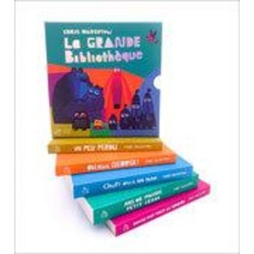 La Grande Bibliothèque - Coffret En 5 Volumes : Un Peu Perdu - Oh Non, George ! - Chut ! On A Un Plan - Pas De Panique, Petit Crabe - Bonne Nuit Tout Le Monde