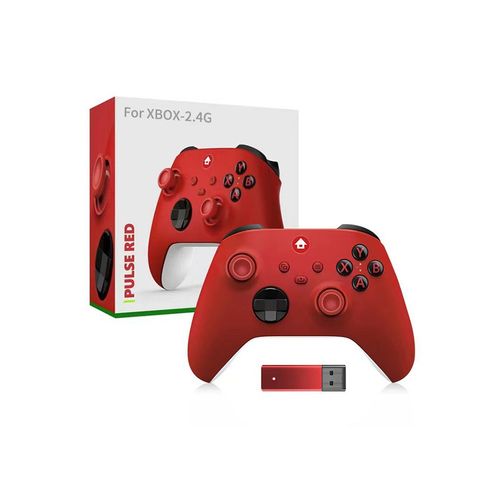 Rouge - Manette De Jeu Sans Fil Joysuniverse Pour Xbox One Series X Et S, Manette De Jeu, Récepteur Adaptateur 2.4ghz, Console Pc Windows, 2.4g