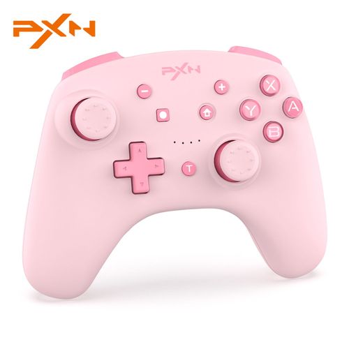 Rose - Manette Sans Fil Pxn 9607x, Support De Réveil Ndavid Amiibo, Manettes De Jeu Pour Nintendo Switch Lite Switch Oled Pc Windows Ios 16