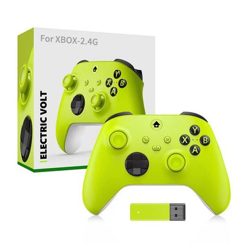 Jaune - Manette De Jeu Sans Fil Joysuniverse Pour Xbox One Series X Et S, Manette De Jeu, Récepteur Adaptateur 2.4g, Console Pc Windows, 2.4g