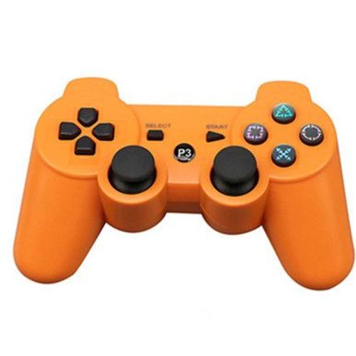 Orange - Manette De Jeu Sans Fil Bluetooth Pour Console Sony Ps3, Joystick Pour Pc