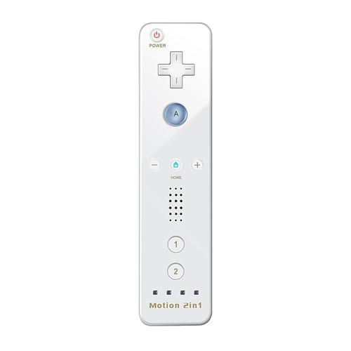 Blanc Droit - Télécommande Sans Fil Motion Plus, Accessoires De Jeu Vidéo, Contrôleur 2 En 1, Nintendo Wii, Wii U, Télécommande, Droit De Magasins