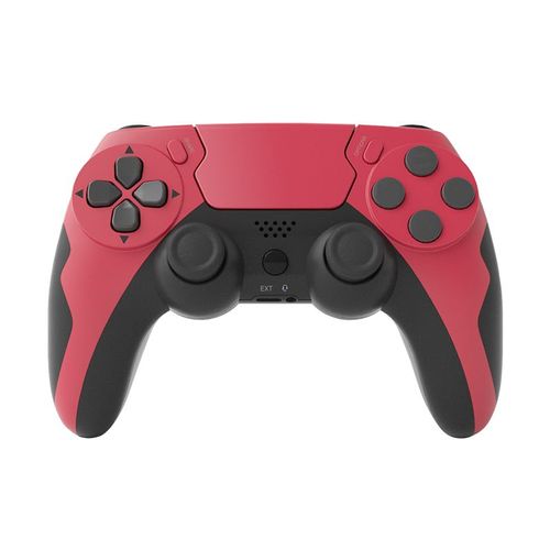 Vin Rouge - Manette De Jeu Sans Fil Bluetooth À Double Vibration, 6 Axes, Avec Pavé Tactile, Microphone, Port Pour Écouteurs, Pour Ps4, Ps3, Pc, Nouveauté