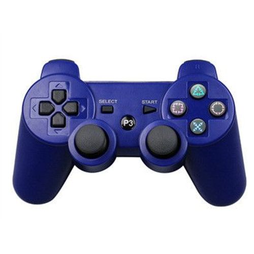 Bleu - Manette De Jeu Sans Fil Bluetooth Pour Console Sony Ps3, Joystick Pour Pc