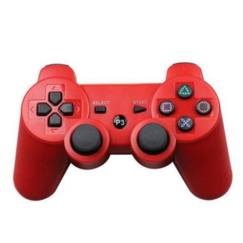 Rouge - Manette De Jeu Sans Fil Bluetooth Pour Console Sony Ps3, Joystick Pour Pc