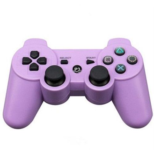 Violet - Manette De Jeu Sans Fil Bluetooth Pour Console Sony Ps3, Joystick Pour Pc