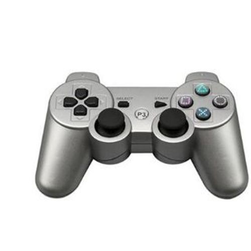 Argent - Manette De Jeu Sans Fil Bluetooth Pour Console Sony Ps3, Joystick Pour Pc
