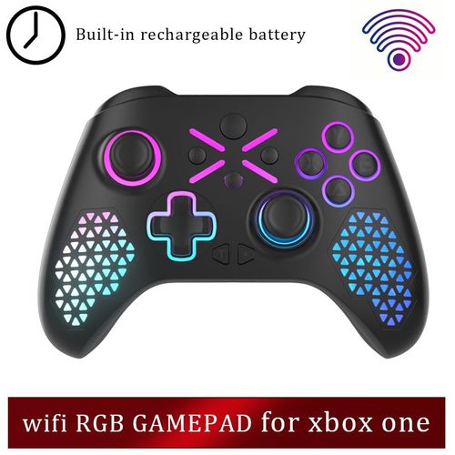 Rvb Light Bk - Manette De Jeu Sans Fil Bluetooth Android Pour Xbox One,Xbox Series X ,S, Manette De Jeu Connectée Au Téléphone, Commandes Pc, Prise En Charge De Steam Deck