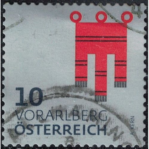 Autriche 2018 Oblitéré Used Coat Of Armes Armoiries Vorarlberg Y&t At 3228 Su