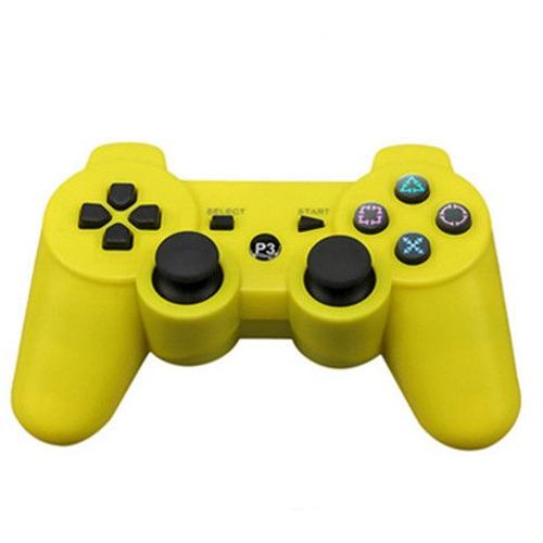Jaune - Manette De Jeu Sans Fil Bluetooth Pour Console Sony Ps3, Joystick Pour Pc