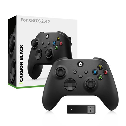 Noir - Manette De Jeu Sans Fil Pour Xbox Series X Et S, 2.4g, Vibration 6 Axes, Poignée De Jeu Avec Fonction Turbo, Manette De Jeu Coordonnante, Contrôle Sans Fil