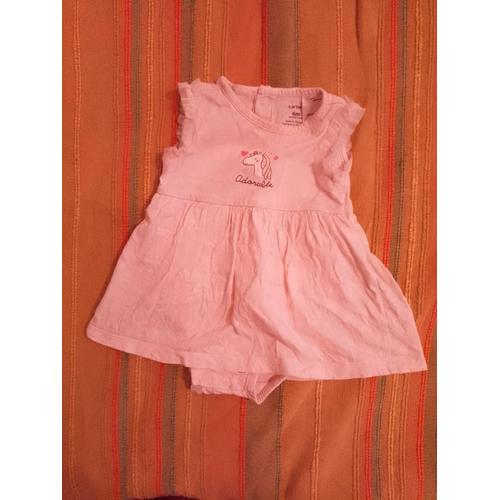 Robe Body Rose Claire 6 Mois Carter S.