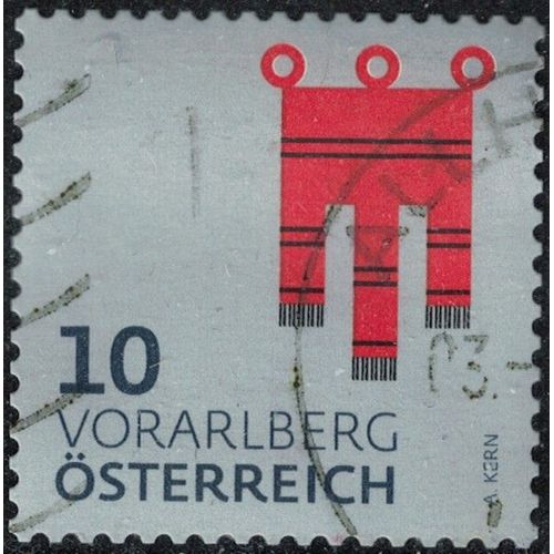 Autriche 2018 Oblitéré Used Coat Of Armes Armoiries Vorarlberg Y&t At 3228 Su