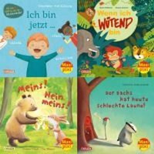 Maxi-Pixi-Box 89: Glücklich, Traurig, Schlecht Gelaunt (4x5 Exemplare)