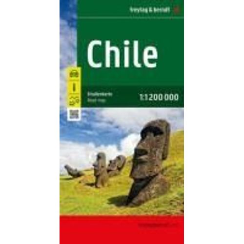 Chile, Straßenkarte 1:1.200.000, Freytag & Berndt