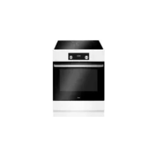 Amica - Cuisinière induction 3 foyers four multifonctions pyrolyse 77l largeur 60cm blanc aci7007rw