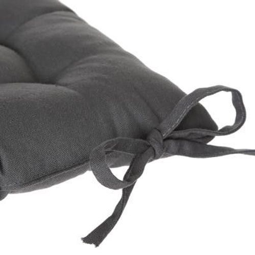 Galette De Chaise Atmosphera Gris Foncé