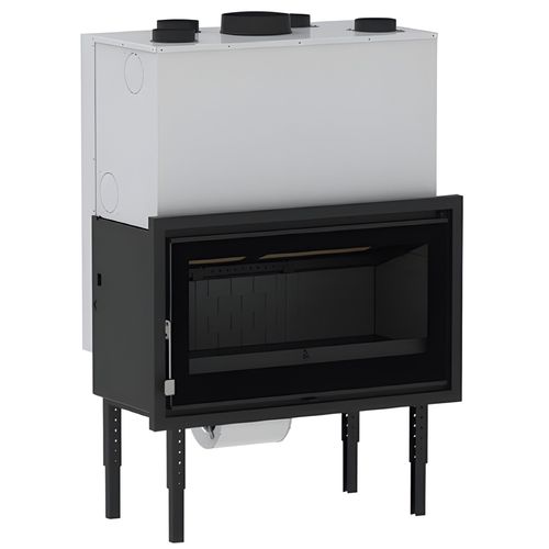 FM Foyer panoramique IC-100 FKC 14,5kW récupérateur de chaleur turbo 900m3/h
