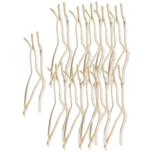 250g Ensemble De Bâtons De Bois Rustiques Bûches De Bois Branches De Bois Flotté Bâton Molaire Branche D'arbre Perroquet Poteau Debout Bâtons 20cm