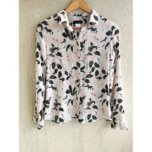 Chemise Fluide Imprimée Fleurs La Redoute Taille 36